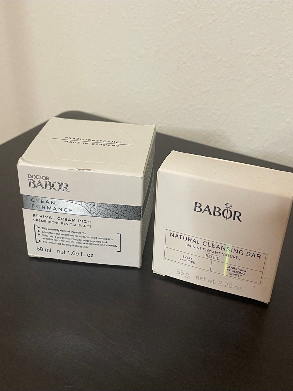 BABOR Revival Cream Rich + Natural Cleansing Bar Bundle